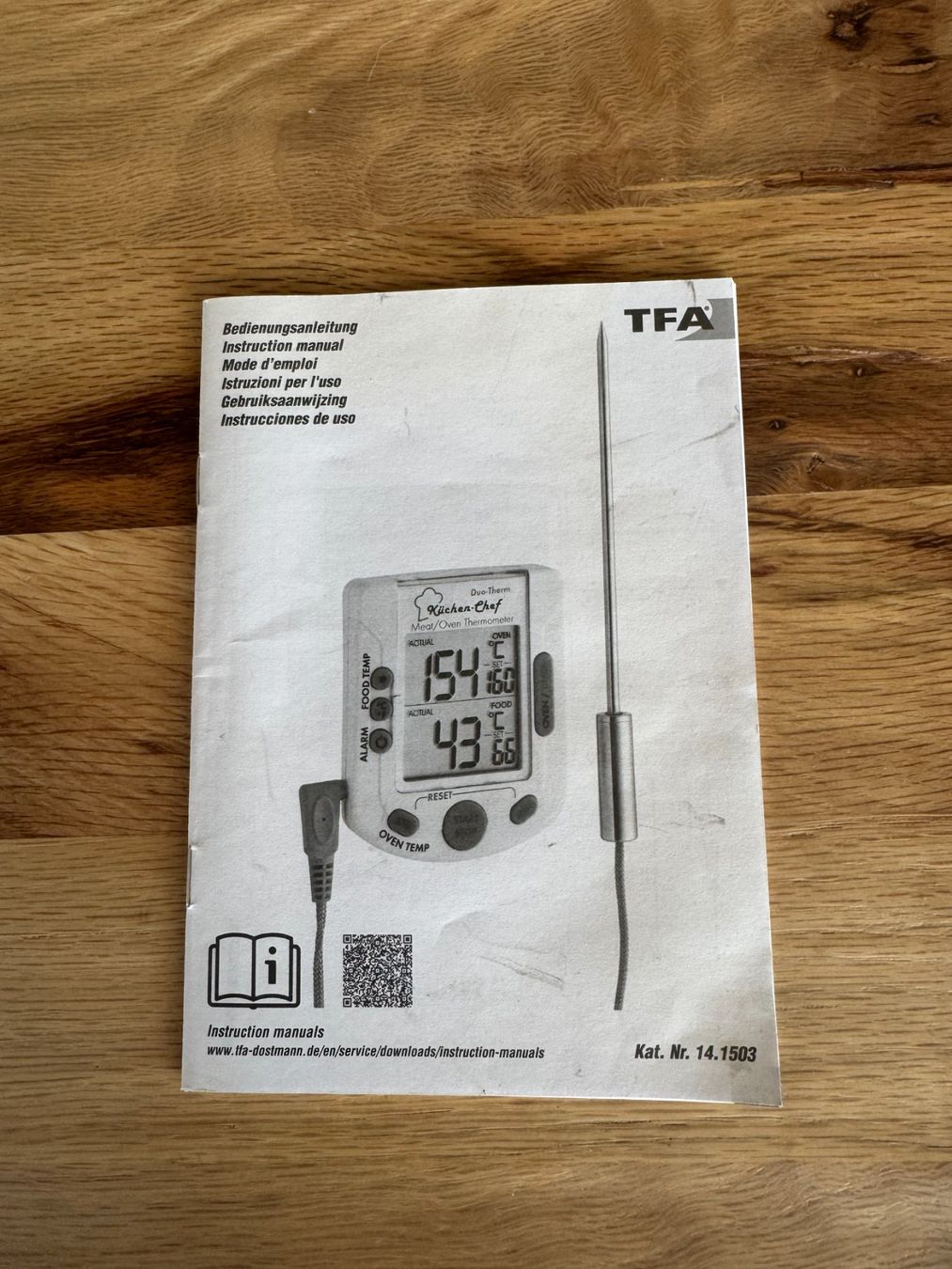 Altro per la casa: Digitales Kochthermometer Kitchen-Chef / Ofenthermometer,... – Usato da Gais venduto da mmu_bl6k 2