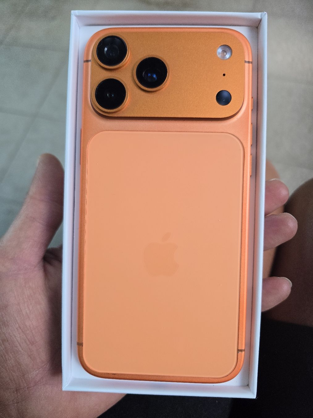 Apple Portables: iPhone 17 Pro Max 1TB Orange neu – Neuf avec emballage d'origine à Rüti b. Büren par Skorpi789 2