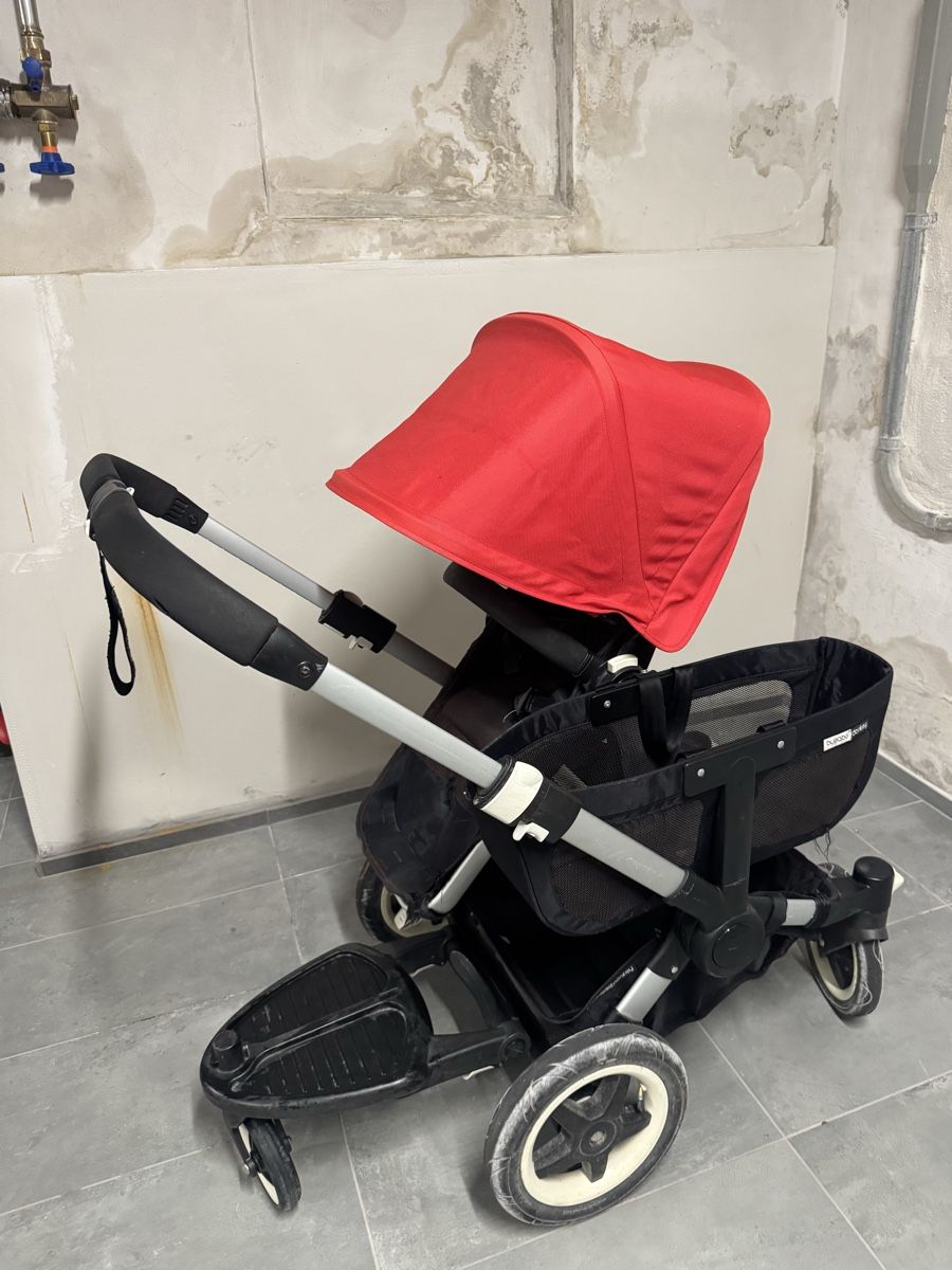 Bugaboo Kinderwagen: Bugaboo Donkey Geschwisterwagen  – Gebraucht aus Basel von thaissousa