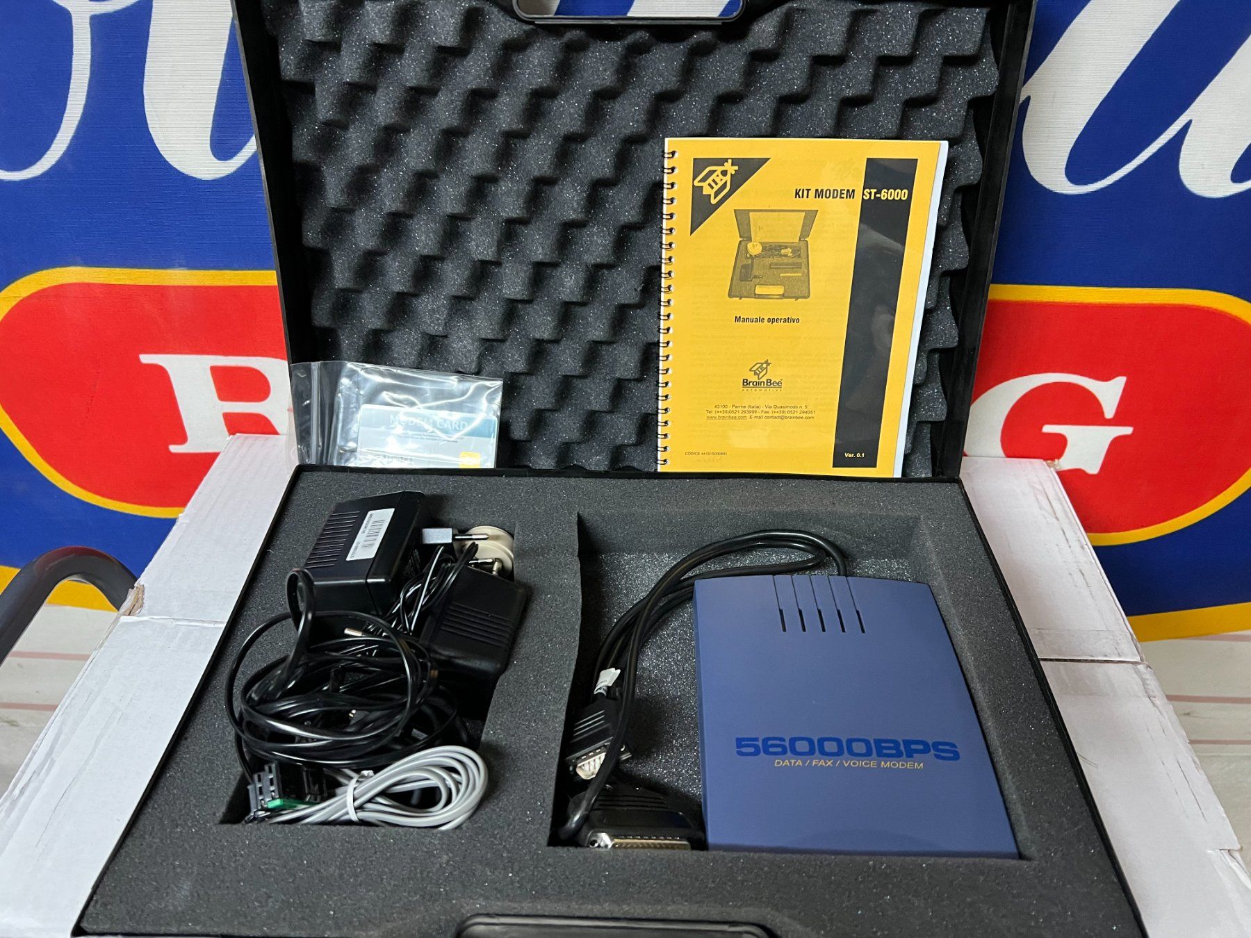 Misurare: Brain Bee Kit Modem 56000 BPS – Usato da Therwil venduto da crocupra