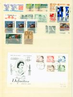 Kanada Sammlung 2 Seiten + FDC (AX574)