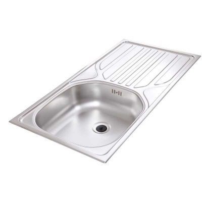 Cucine complete: 496 - Küchenzeile Singleküche Küche 240cm Eiche/Grau – Nuovo e nell'imballaggio originale da Wallenwil venduto da toesstalvertrieb 7
