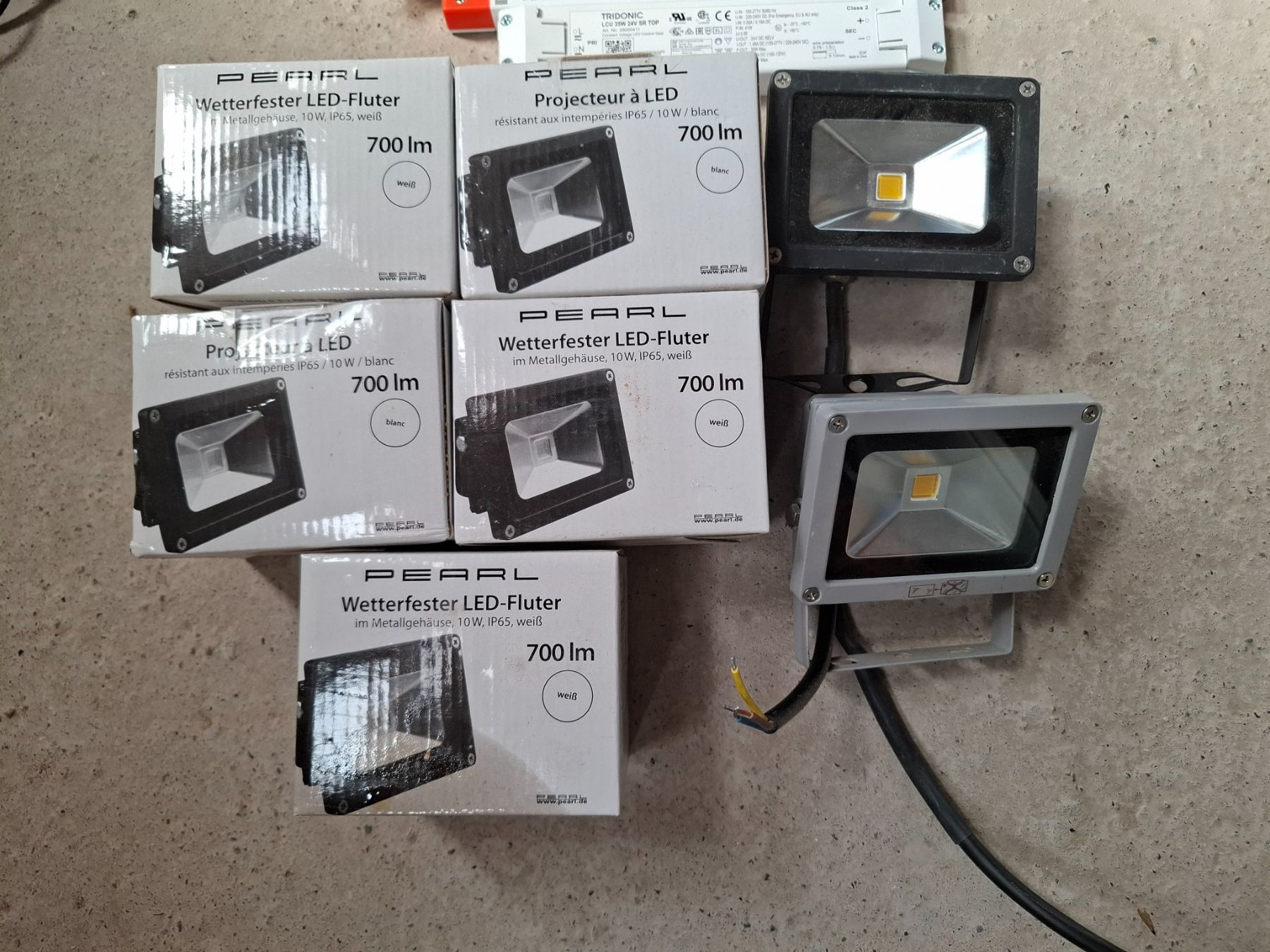 Fari: LED Scheinwerfer plus LED Trafo – Nuovo (secondo la descrizione) da Steg im Tösstal venduto da LARO14