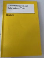 Reclam Buch Bahnwärter Thiel von Gerhart Hauptmann