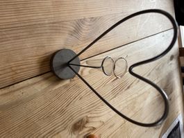 Déco originale: vase design minimaliste métal et verre