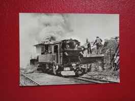 AK Bahn DDR Radebeul Ost-Radeburg Lokomotive Arbeiter