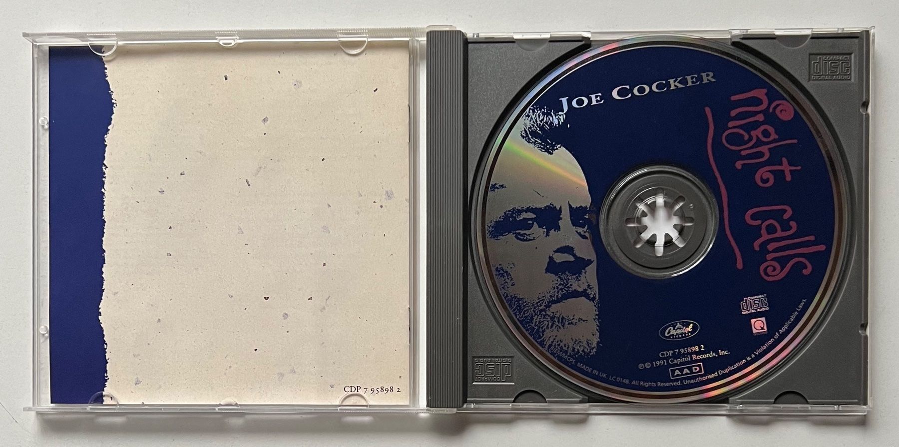 CD: Joe Cocker / Night Calls – Usato da Näfels venduto da rottabi 2