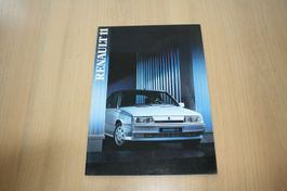 Renault 11 Original Prospekt 1987 Französisch