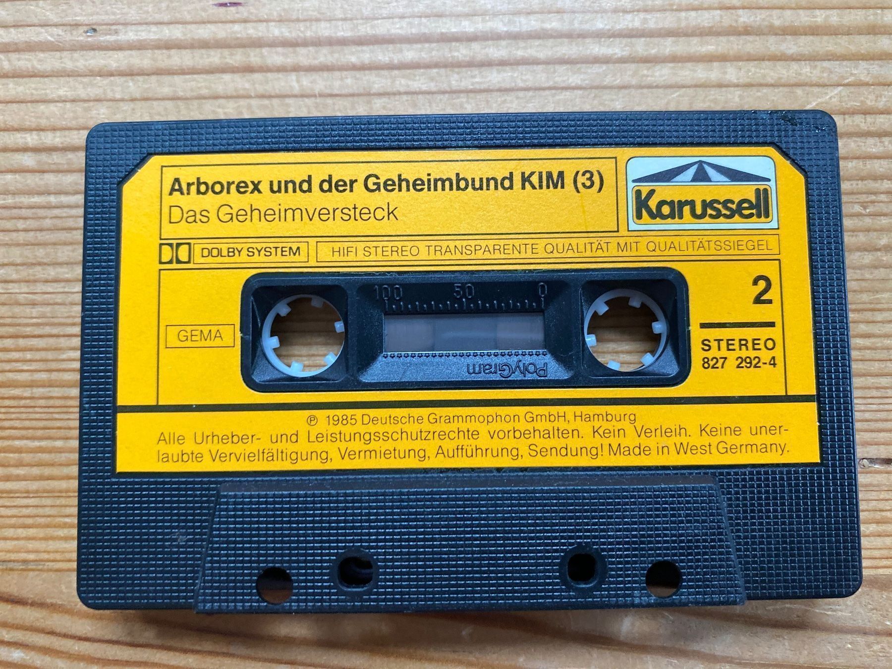 Musicassette: Kassette - Arborex und der Geheimbund – Usato da St.Gallen venduto da kingsamas 4