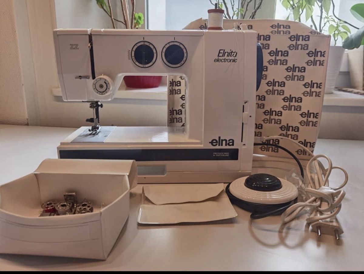 Elna Machines à coudre: Machine à coudre Elna Elnita electronic – D'occasion à L'Orient par AntonioVAUD
