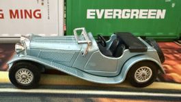 Matchbox 1936 SS 100 Jaguar hellblau guter Zustand