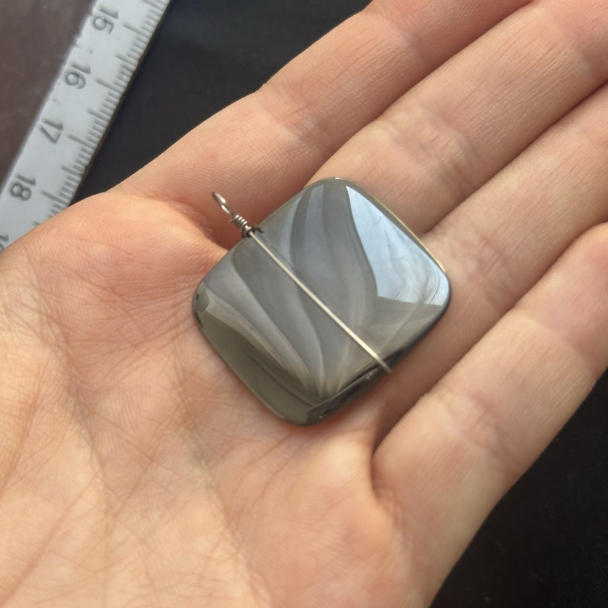 Breil Anhänger: BREIL Edelstahl Hématite Anhänger  – Neu (gemäss Beschreibung) aus Givisiez von dor_xb9k 1