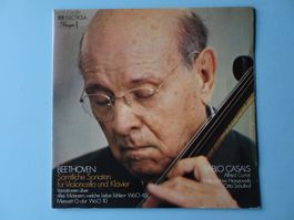 Pablo CASALS - Alfred CORTOT - Beethoven cello Sonaten - NM