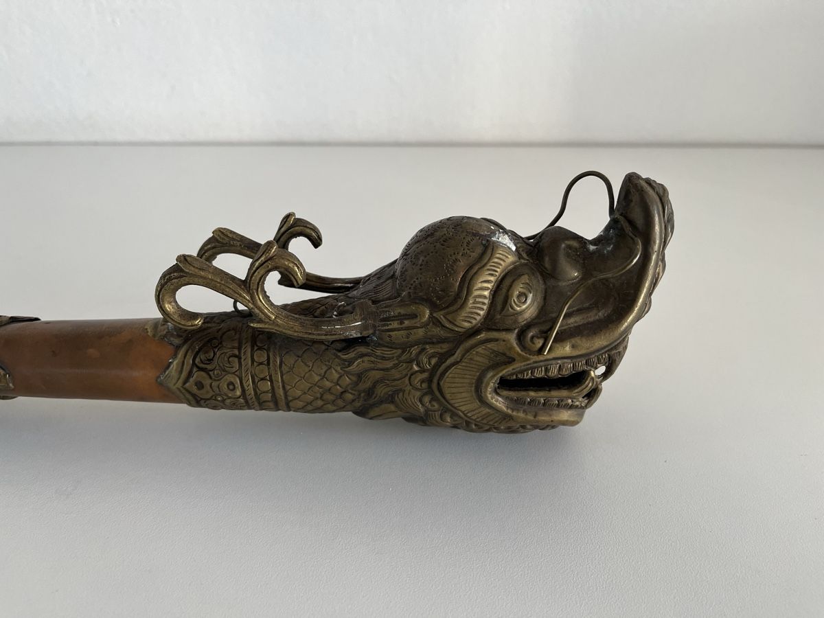 Tutte le decorazioni: Drachenkopf Trompete Tibet / Kupfer,Messing – Usato da Wetzikon ZH venduto da seli03 4