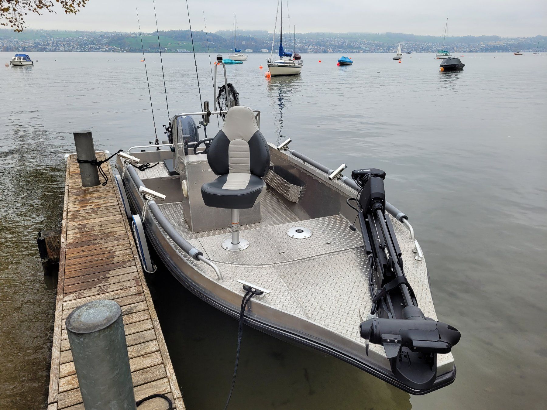 Barche: Fischerboot Kaasbol 17 Vertical Standart Aluminiumboot. – Usato da Winterthur venduto da Gorcky 2