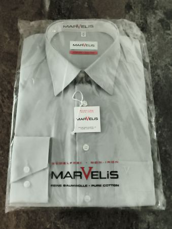 Marvelis Hemd Grösse 41 NEU mit Etikett bügelfrei