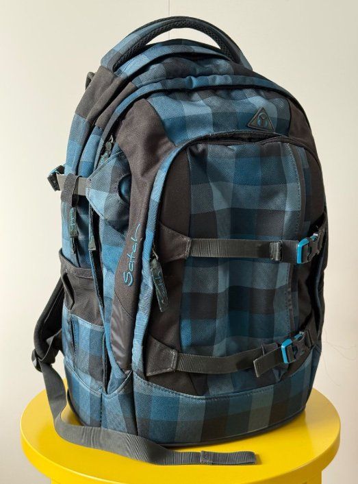 Satch Borse & Zaini: Satch Schulrucksack "Blue Bytes" in Top Zustand – Usato da Wünnewil venduto da SarahB01