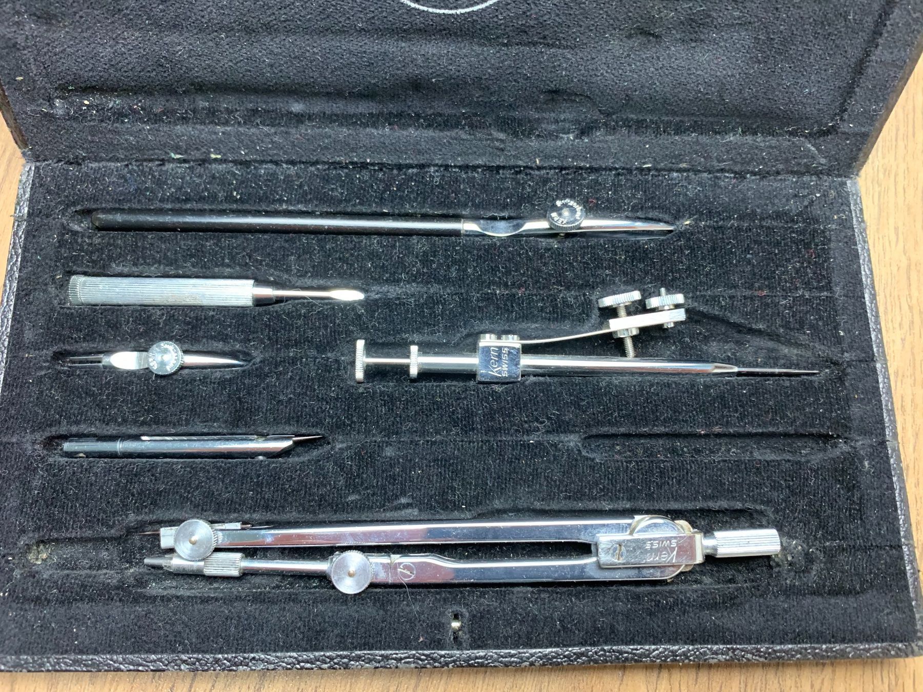 Compassi: Sehr altes Kern Zirkel set – Difettoso da Hallau venduto da R.R.91