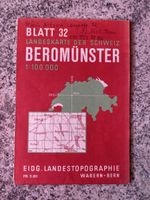 Landeskarte der Schweiz 1:100 000, Blatt 32 Beromünster