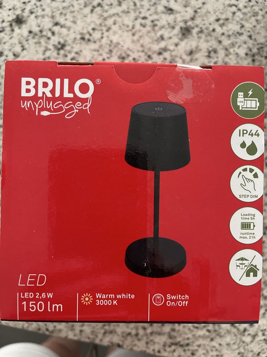 Lampade: Brilo LED Tischleuchte / Tischlampe – Nuovo e nell'imballaggio originale da Kehrsatz venduto da bianca69