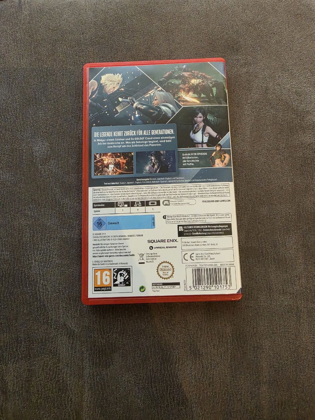 Giochi: Final Fantasy VII Remake Intergrade Nintendo Switch 2 – Usato da Rotkreuz venduto da A-Vic 1