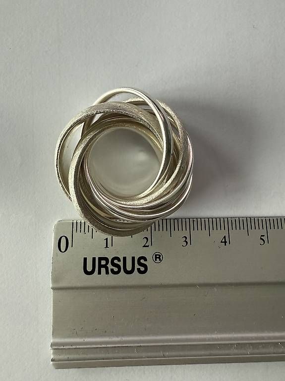 Anelli: Silberring 8-fach  – Usato da Amsoldingen venduto da TomBooker 3