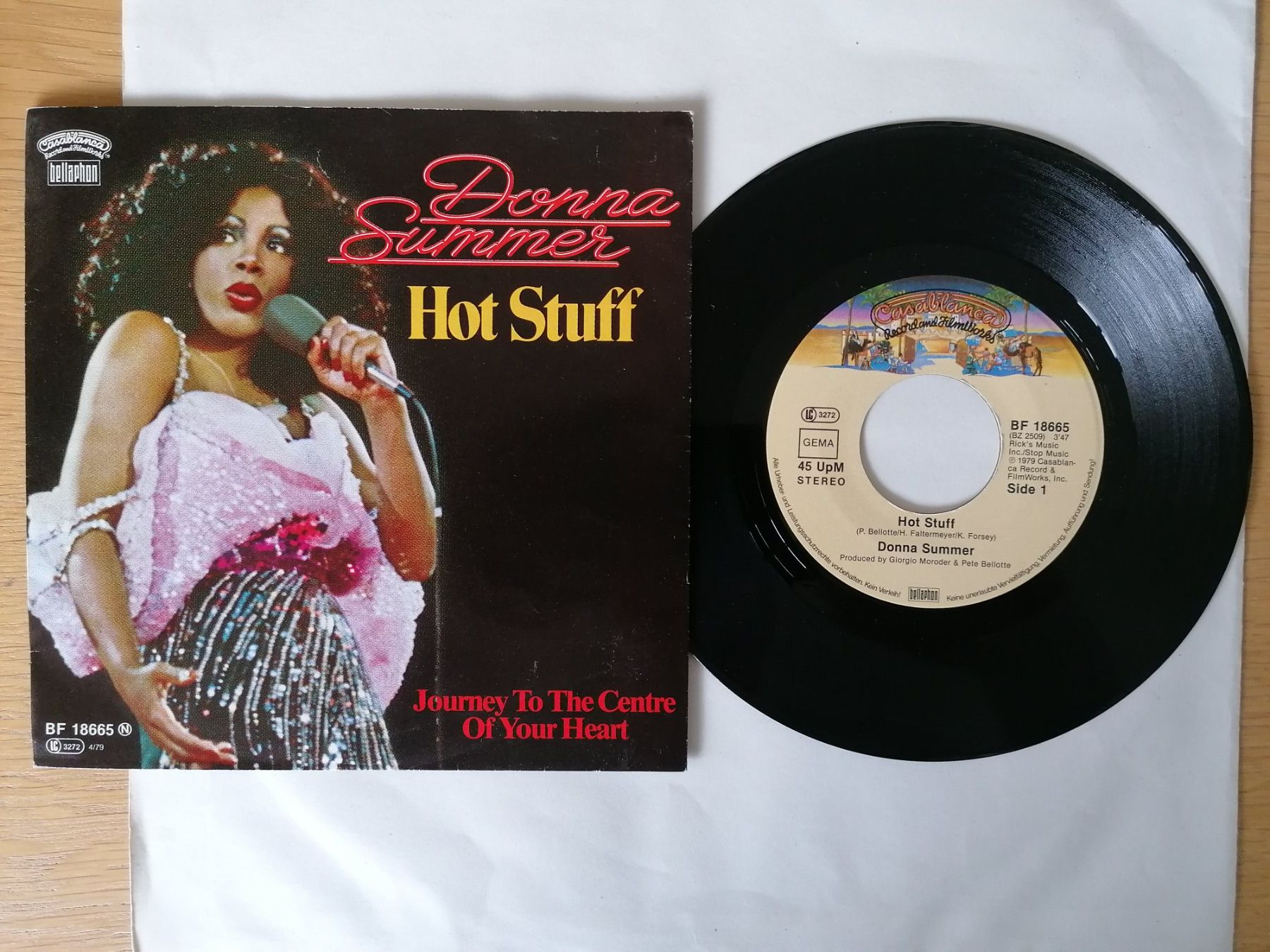 Vinyles: Donna Summer -- Hot Stuff – D'occasion à Beinwil am See par Funkthesizer