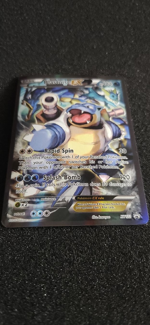 Pokémon Sammelbilder & Trading cards: Blastoise EX XY122 Promo EN  – Gebraucht aus les verrieres von atom82 1