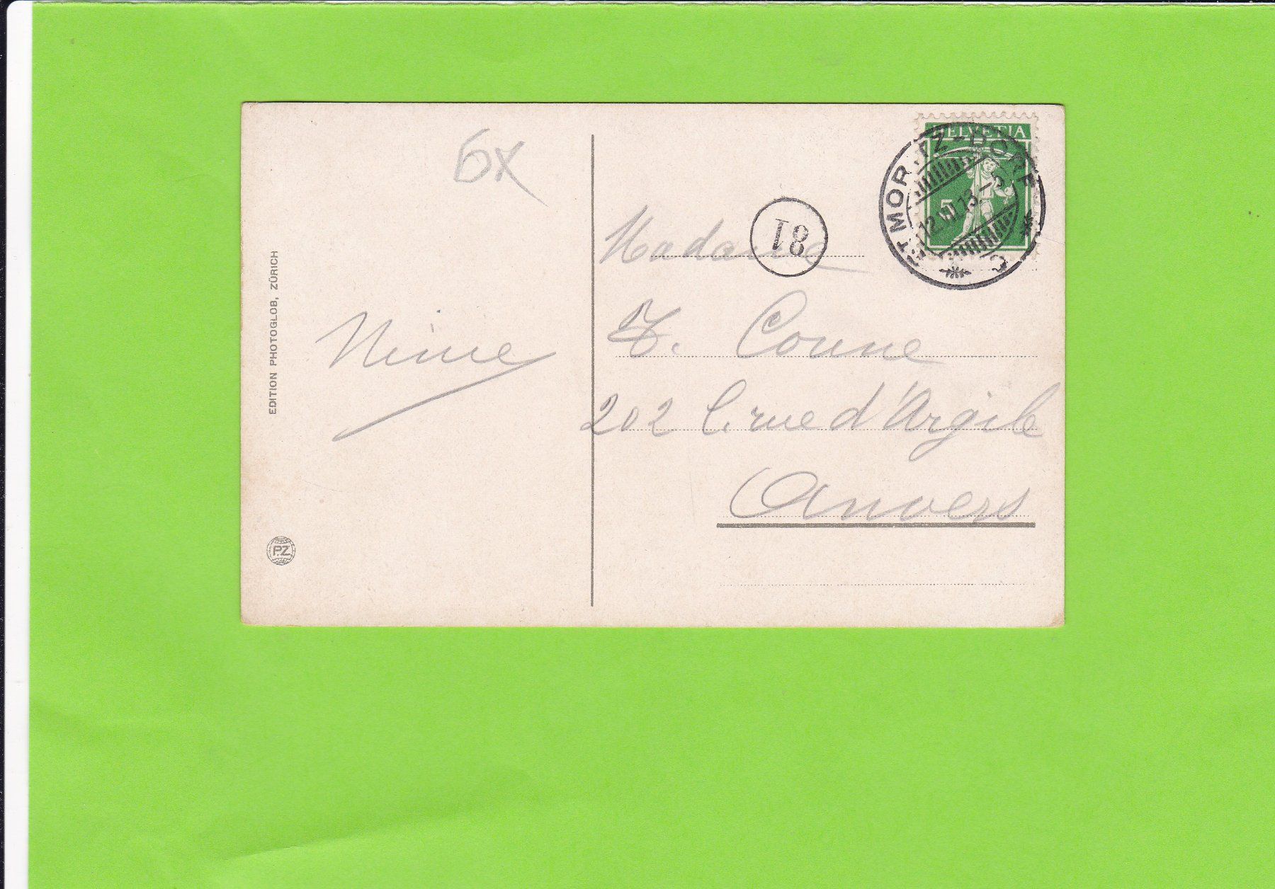 Cartoline postali: St. Moritz Bad und Dorf – Usato da St. Peterzell venduto da neckertal 1