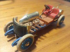 Modellauto , Marke Brumm,1905 Darracq V8 Rekordwagen .