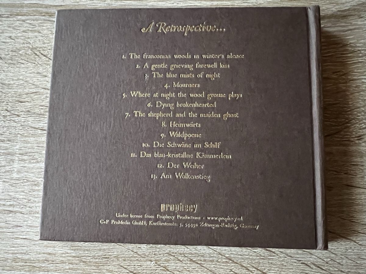 CD: EMPYRIUM schöne Edition u keine Kratzer sehr guter Zustand – Usato da Aadorf venduto da Schwarzschlumpf1972 1