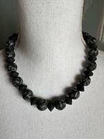 Kette schwarz/grau