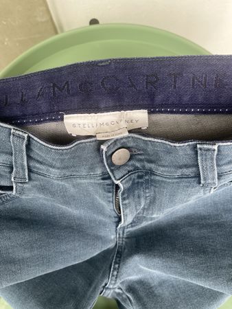 Stella McCartney Jeans, T.28, gris bleuté 