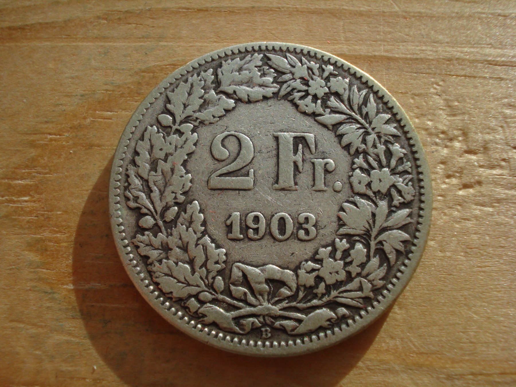 Tutti le monete: (S) 2 Franken 1903 – Usato da Erlach venduto da Net-Coins
