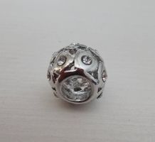 Herz Herzli Strass Charm Anhänger neuw.