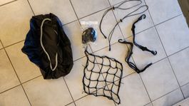 Velo Gepäckträger Zubehör Set Schwarz 7 Teile alles neu