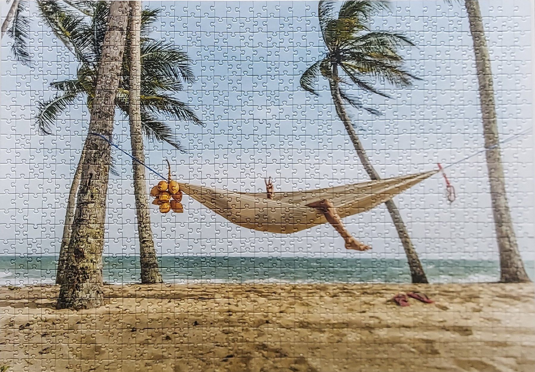 Puzzles: Puzzle Mount Rushmore + Beach Hammock, 2x1000 Teile – Gebraucht aus Belp von Utah7 3