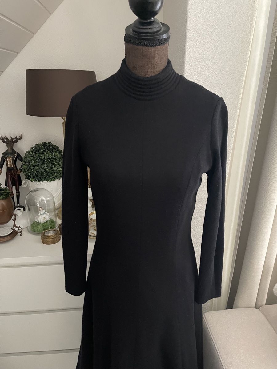 Vestiti: Schwarzes Wolle Strickkleid (Grösse S) – Usato da Winkel venduto da Glamour4You 5