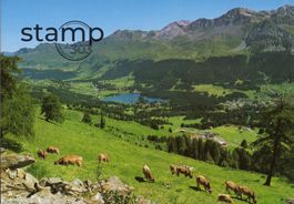 AK Lenzerheide-Valbella mit Rothornkette