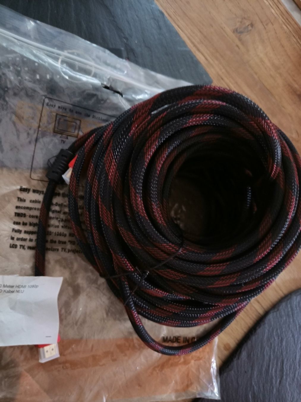 Kabel: HDMI Kabel 20 Meter neu – Gebraucht aus Lachen SZ von neu-und-antik