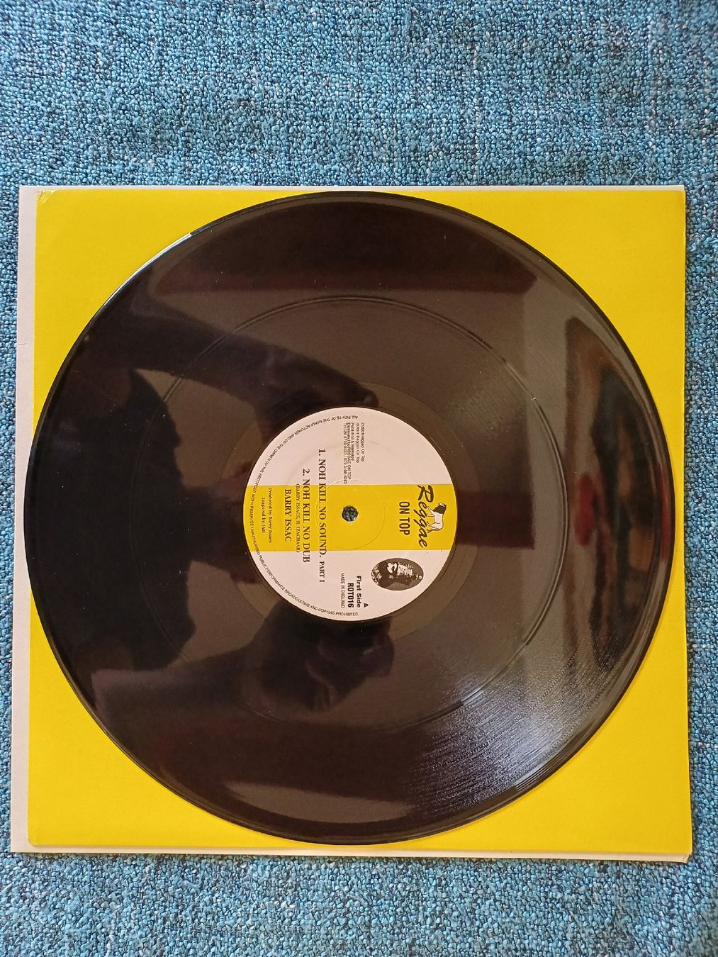 Dischi in vinile: Barry Issac "Noh Kill No Sound" 12" – Usato da Begnins venduto da Drastic-Sound 1