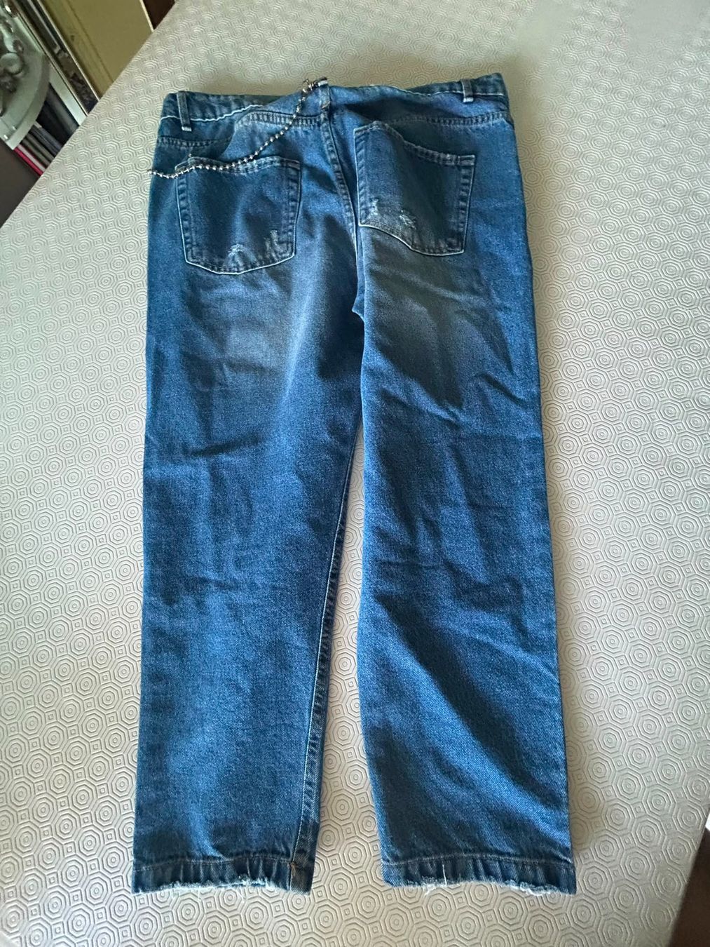 Jeans: Jeans strappati con catena tg.50 QbriCk – Gebraucht aus Melano von H-Sara 1