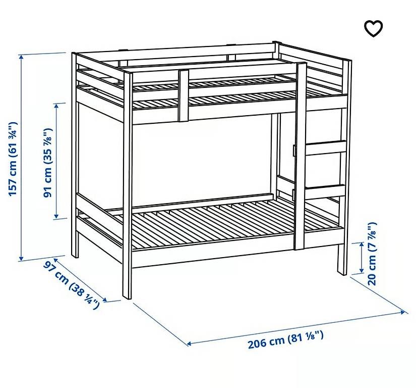 Letti: Hochbett und Matratzen  – Usato da Emmetten venduto da sandra0310 2