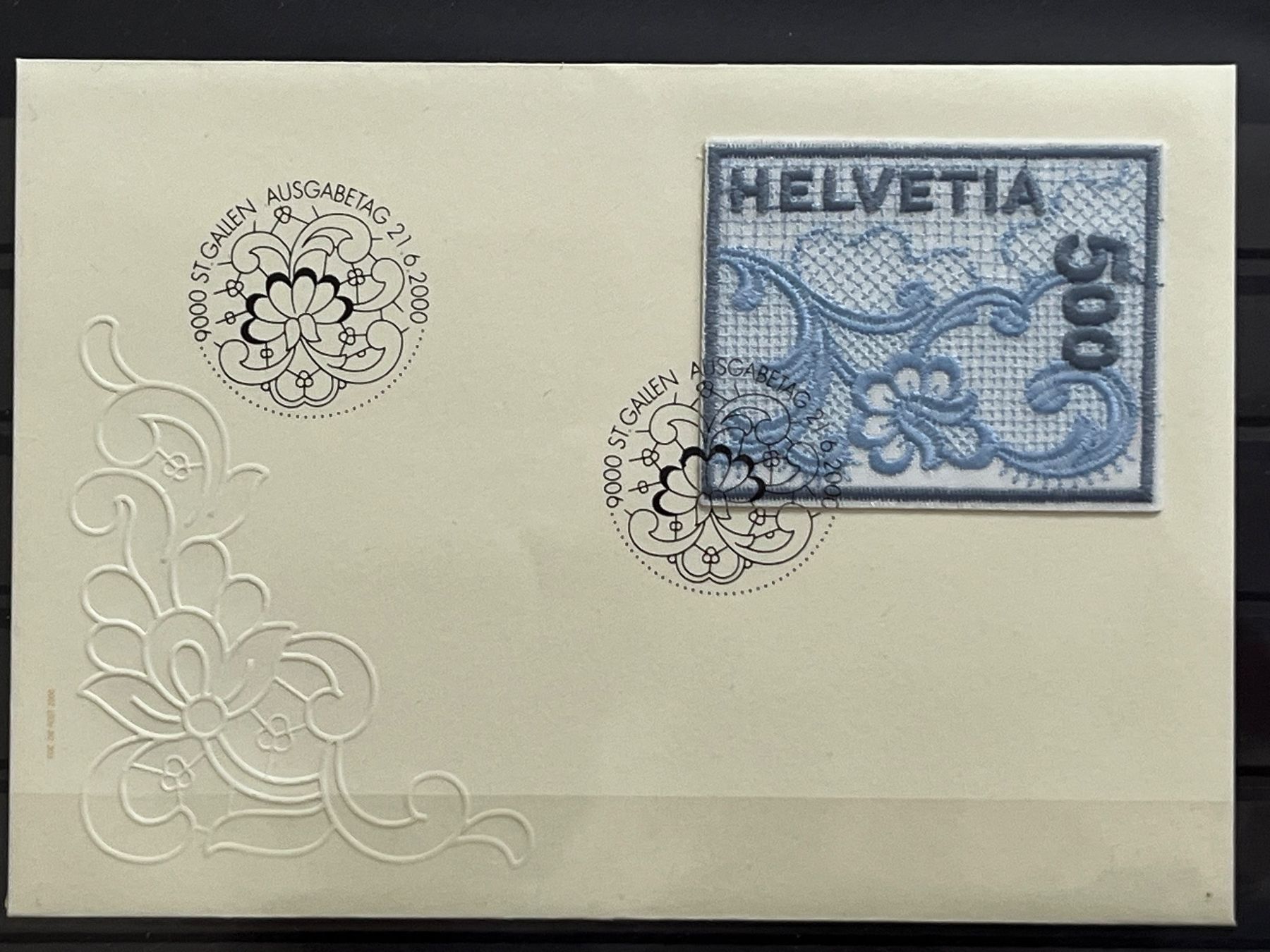 Tutti i francobolli: Steickereimarke, Ausgabetag – Usato da Romanshorn venduto da luxcollect
