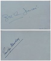 Betty Ann Davies (1910-1955) & Rudolph Munday - Autogramm