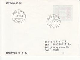SBK ATM Typ 1, Automat 2,  FDC