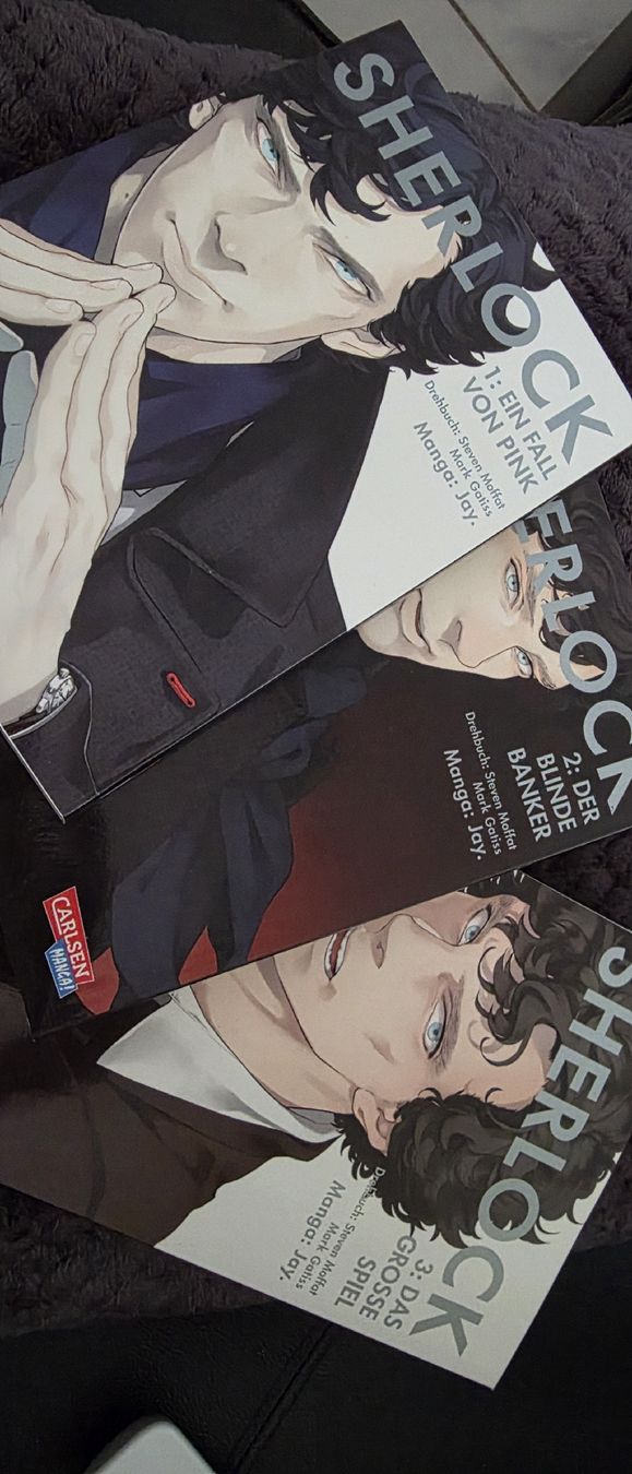 BD: Sherlock Buch 1-3 Manga – Neuf (Voir description) à Ellikon an der Thur par Ribbeli 1
