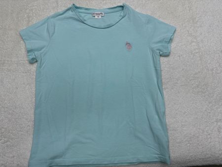 T-shirt US Polo Assn bleu clair taille 10 ans
