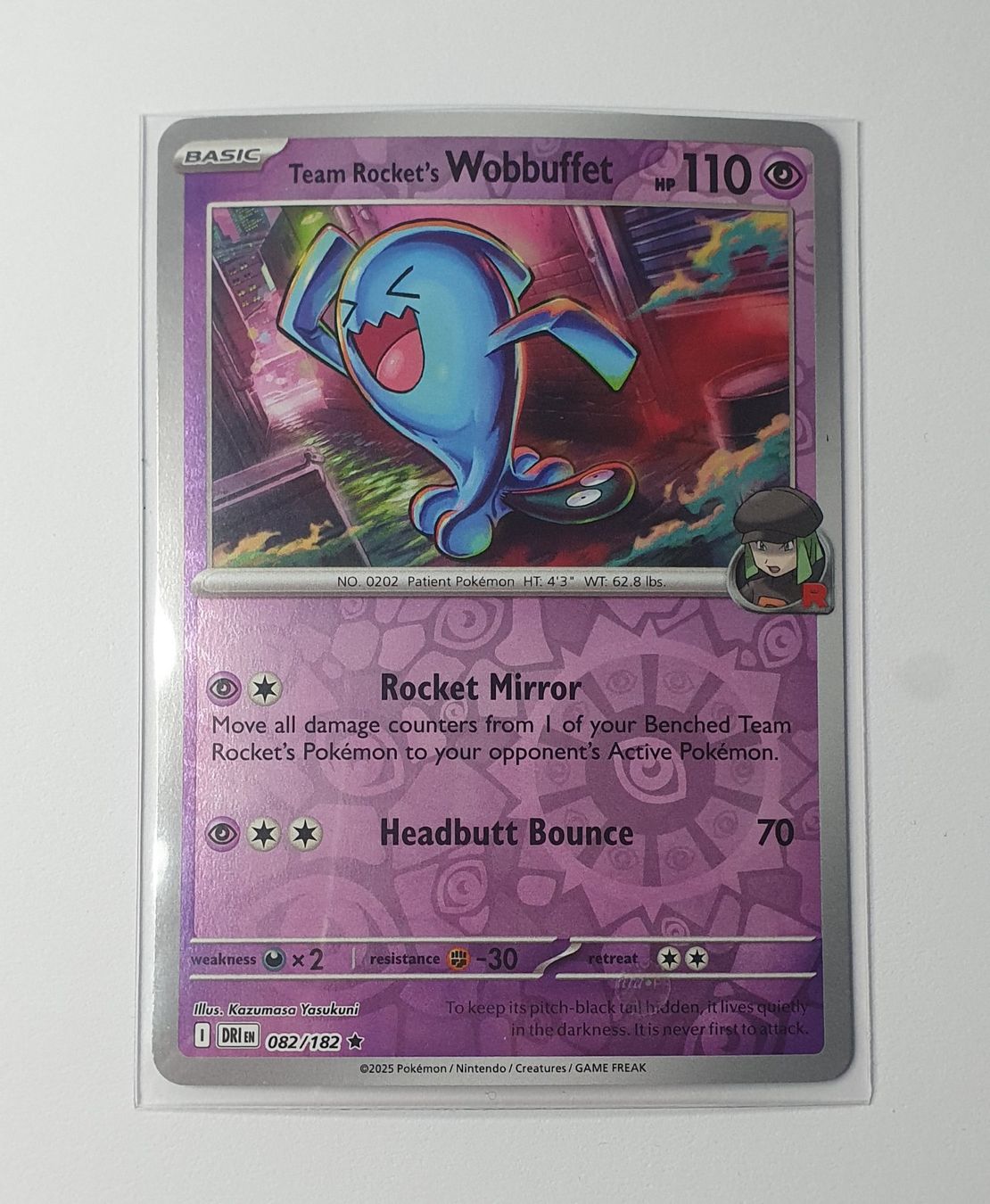 Pokémon Carte collezionabili: Team Rocket's Wobbuffet - Destined Rivals 82/182 - Reverse – Nuovo (secondo la descrizione) da Gross venduto da ArcanaGameshop