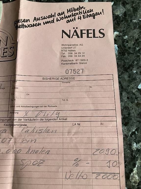 Tappeti: Orientteppich (Bokhara) – Usato da Schwändi GL venduto da Blacklife 2